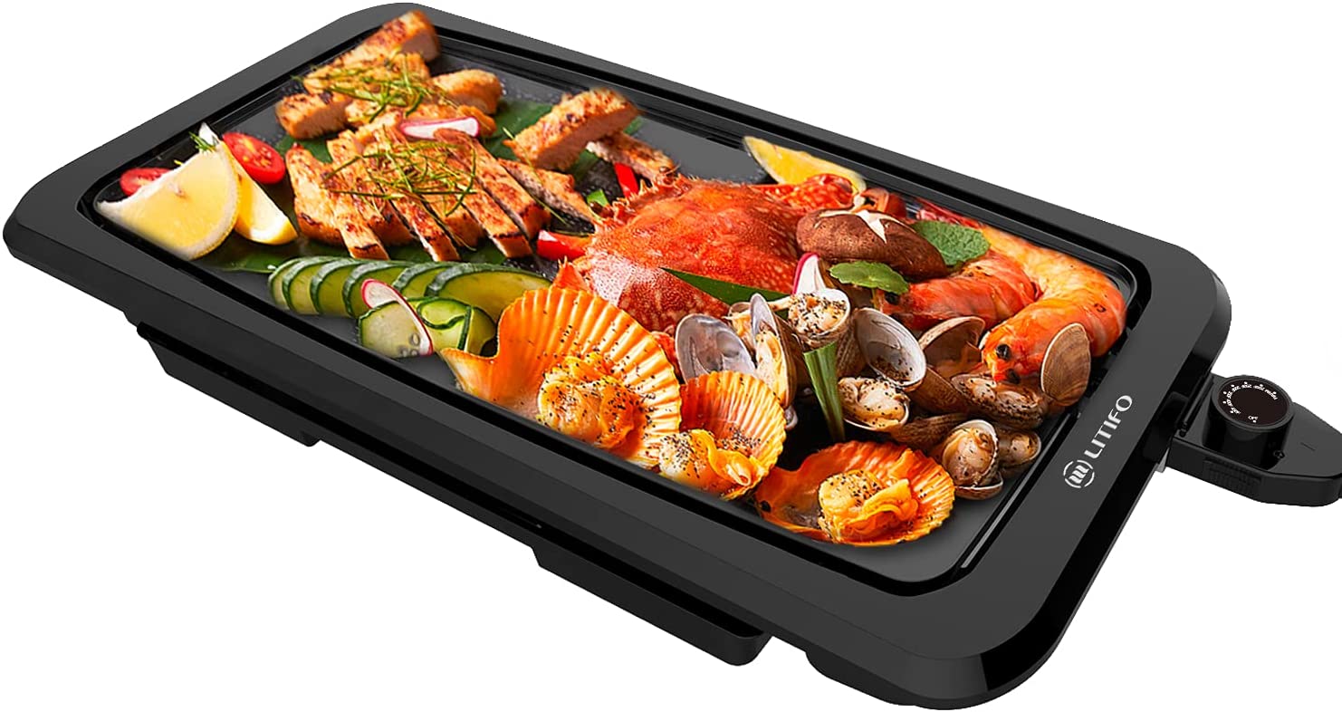 LITIFO Electric Griddle Indoor