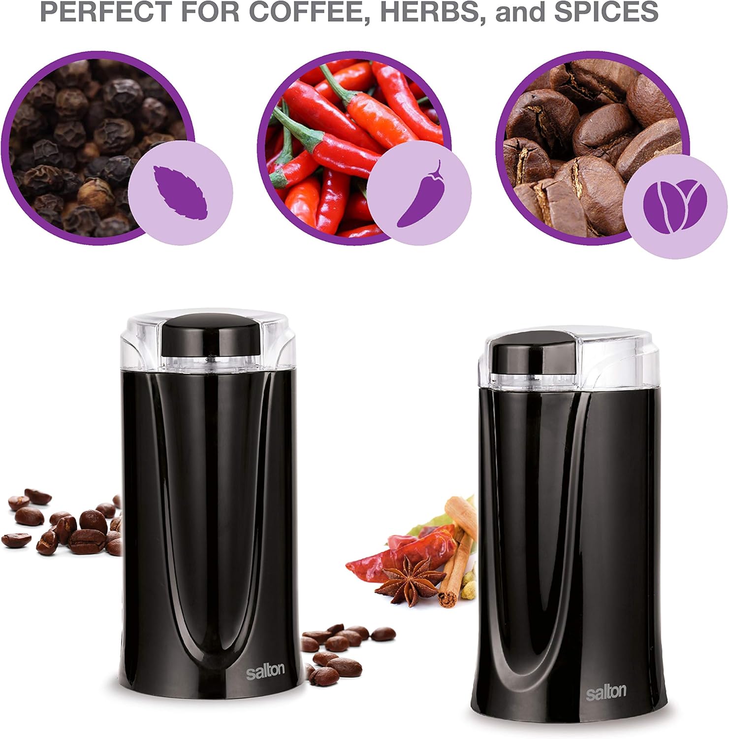 Salton Electric Blade Coffee Grinder