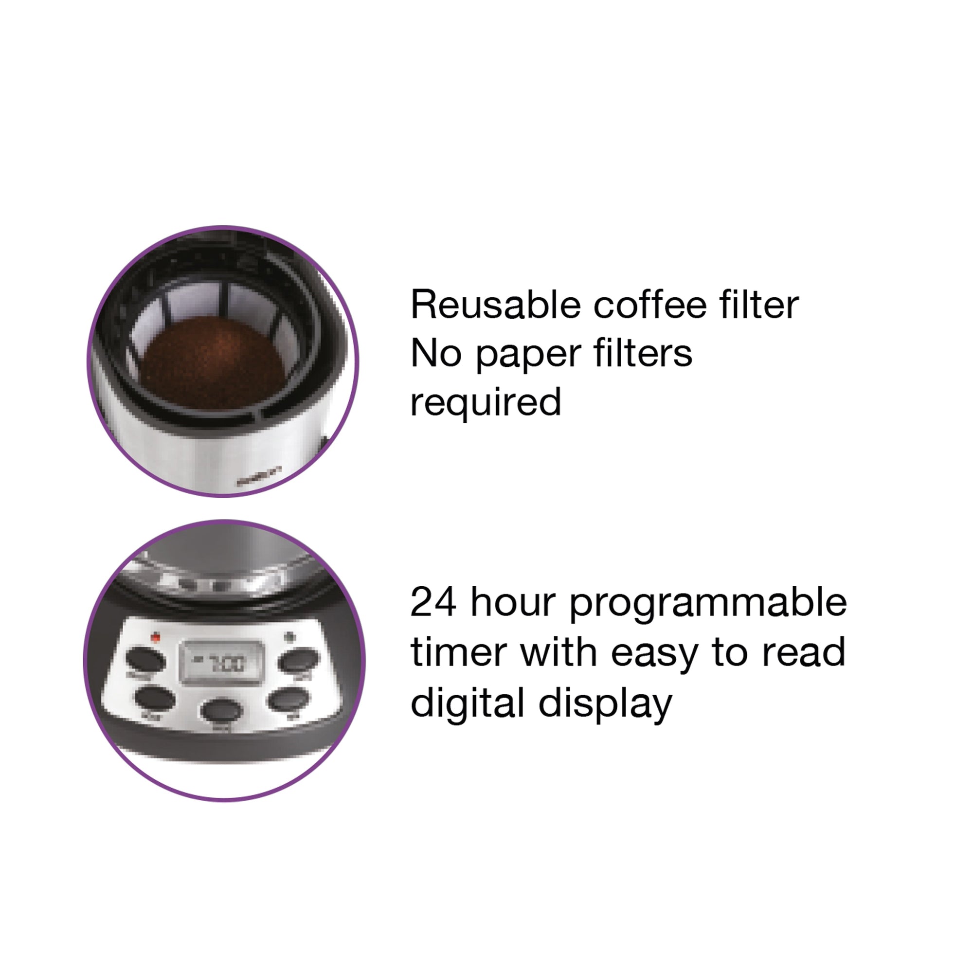 Salton Jumbo Java 10 Cup Drip Coffee Maker - Thermal Edition