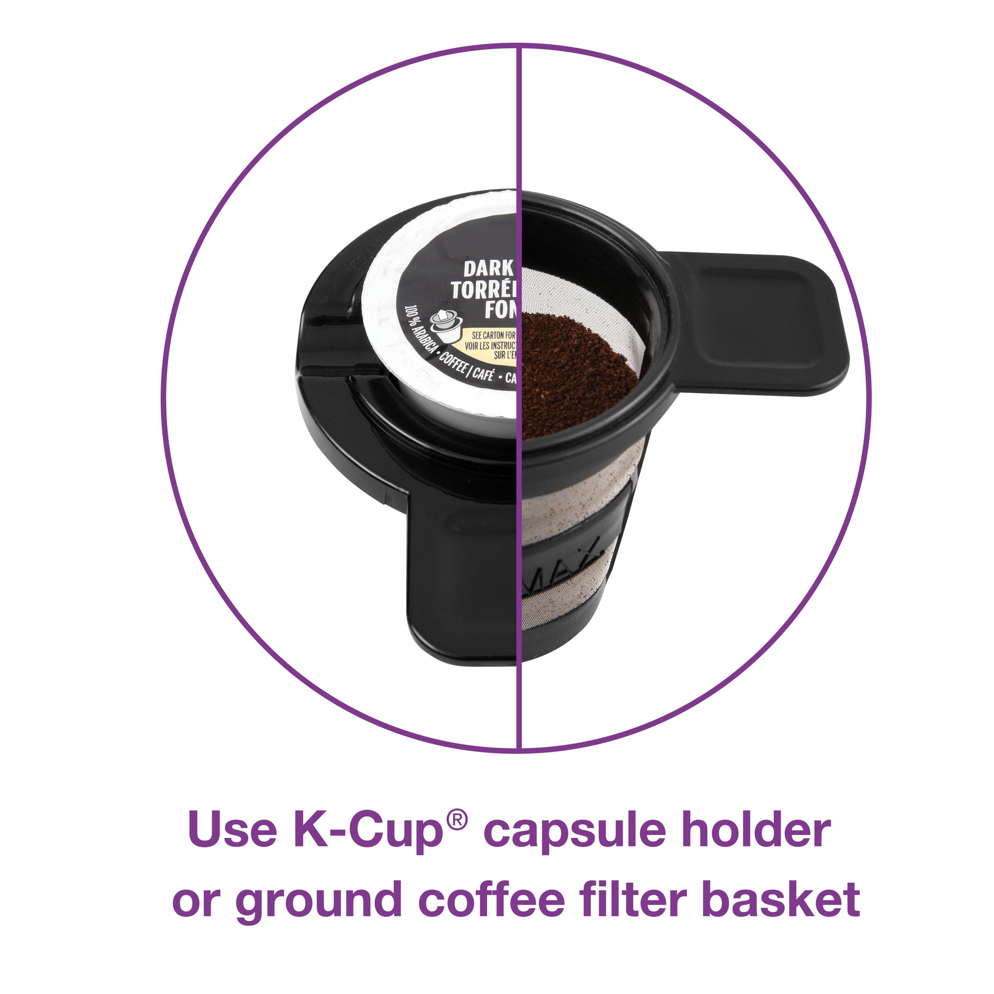 Salton 2-in-1 Single Serve Coffee Maker
