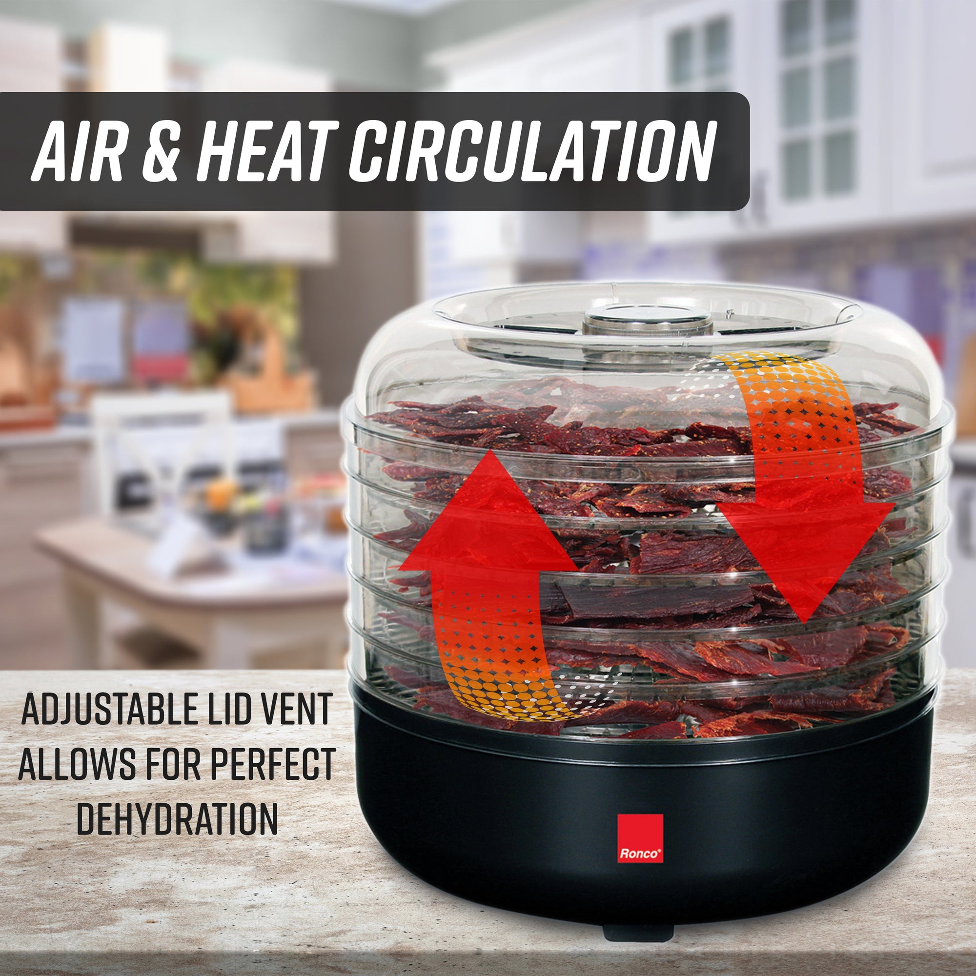 Ronco 5-Tray Beef Jerky Machine
