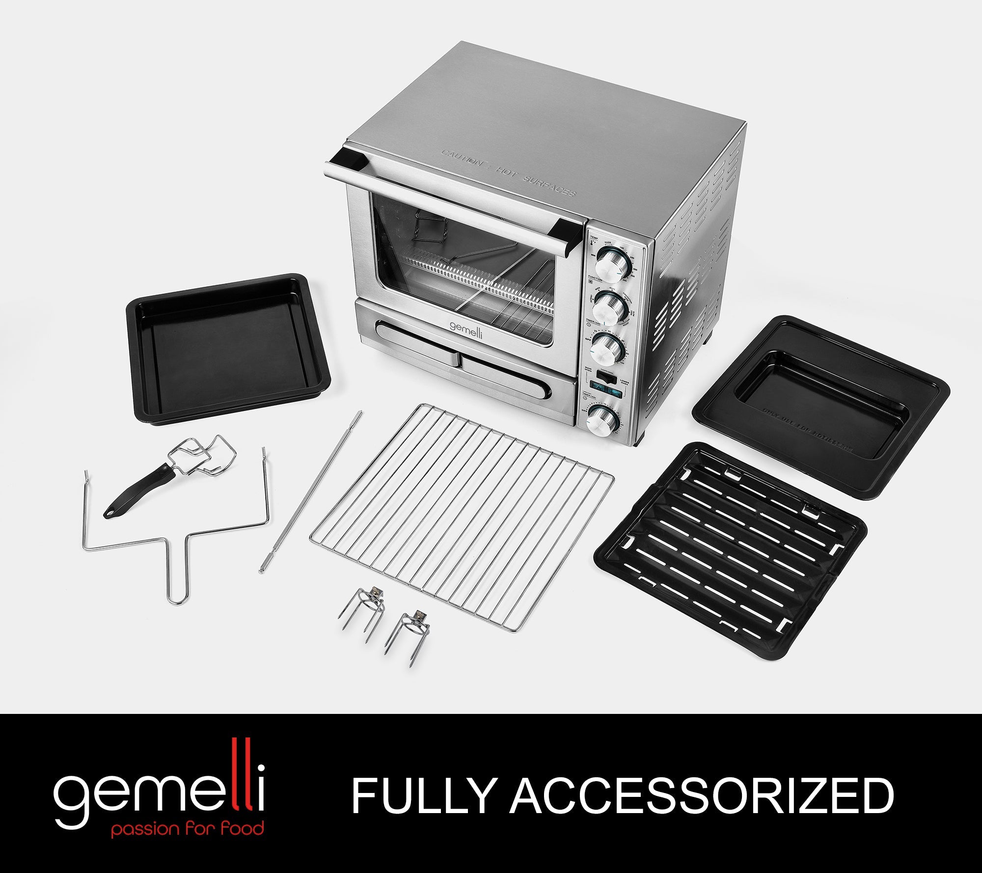 Gemelli Home Combination Twin Oven