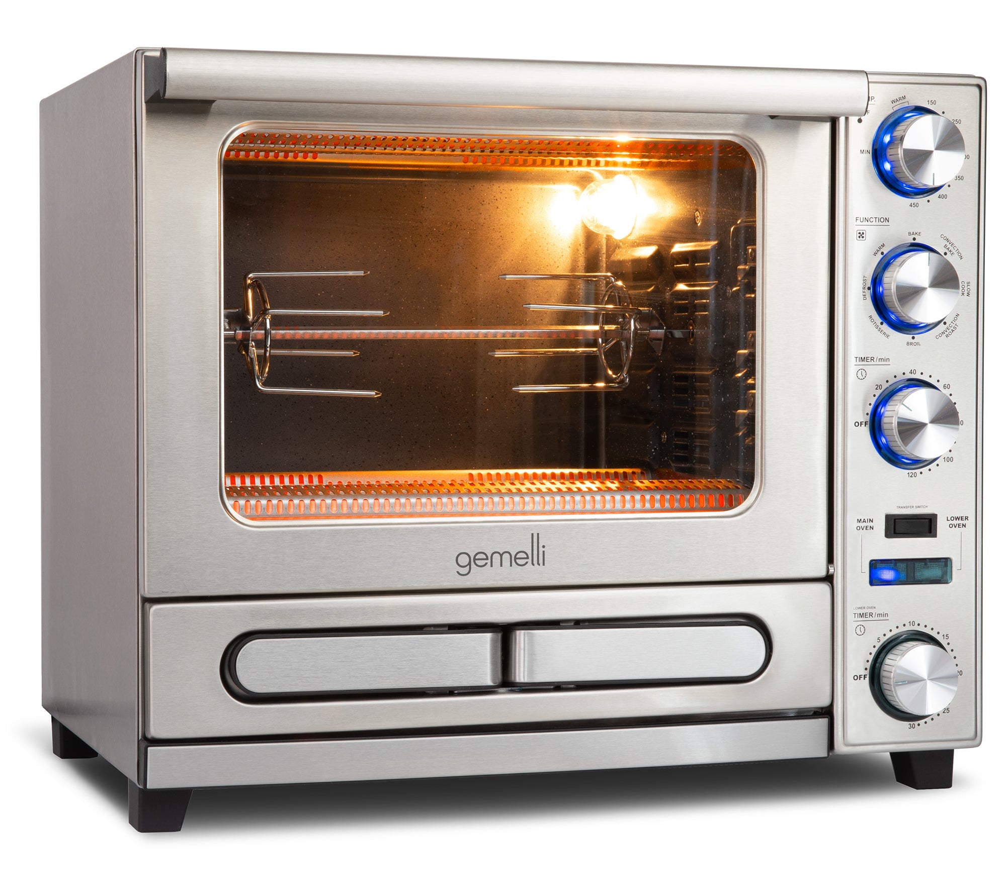 Gemelli Home Combination Twin Oven