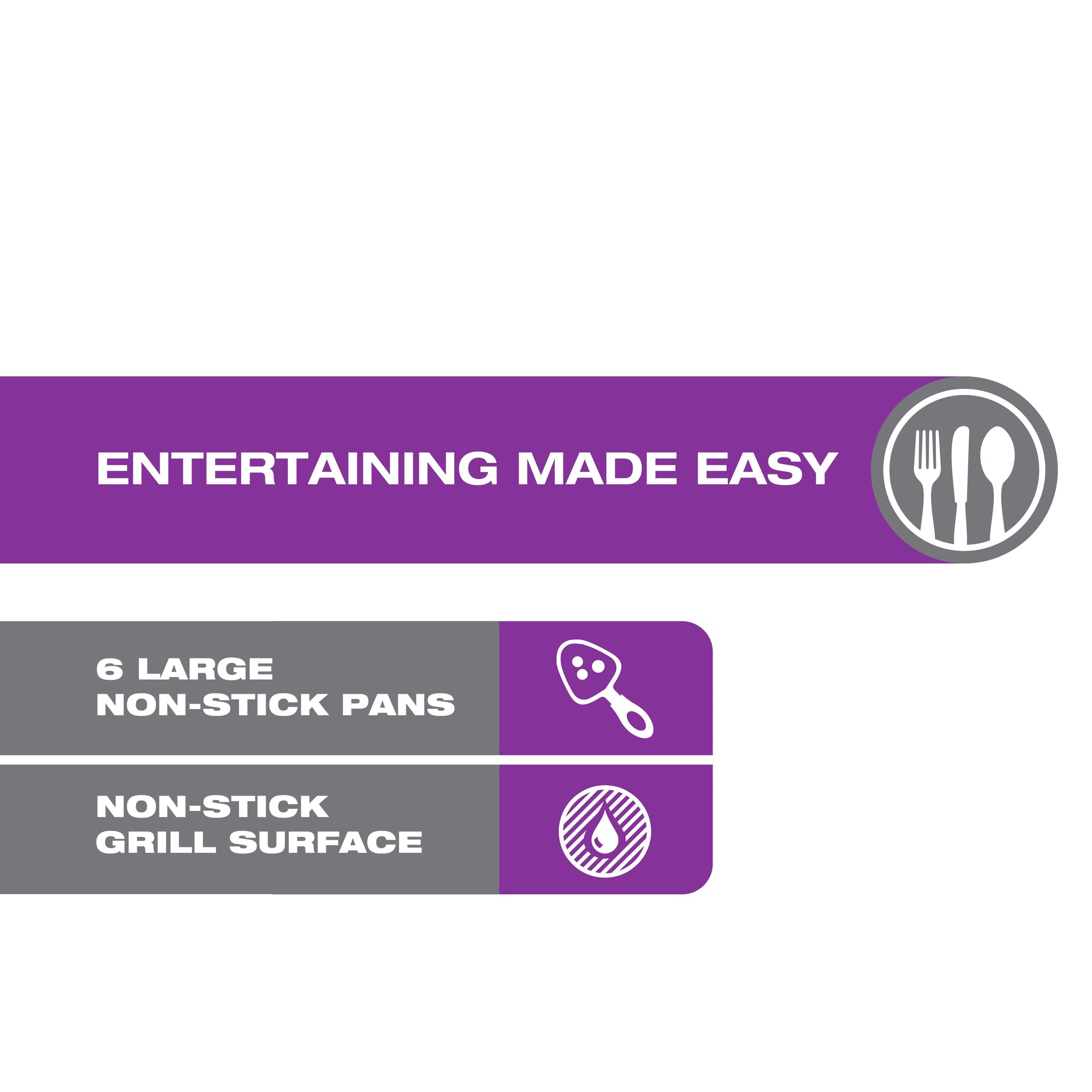 Salton Party Grill & Raclette - 6 Person